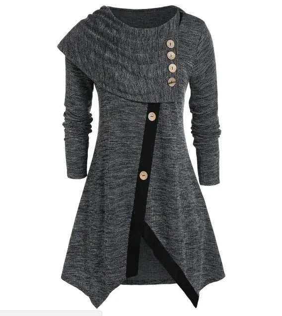 Color-Block Patchwork Dress for Women